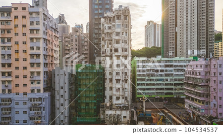 July 1 2023, an view of Buildings in To Kwa Wan July 1 2023, an view of Buildings in To Kwa Wan 104534537