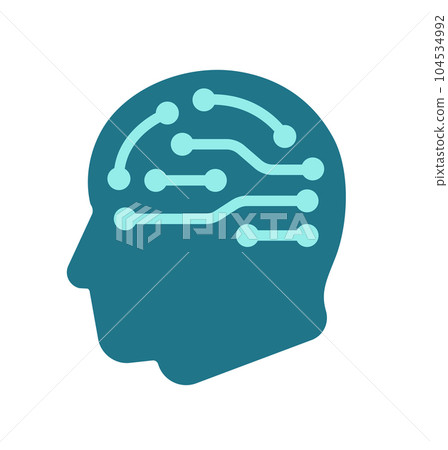 AI, artificial intelligence, machine learning vector icon AI, artificial intelligence, machine learning vector icon 104534992