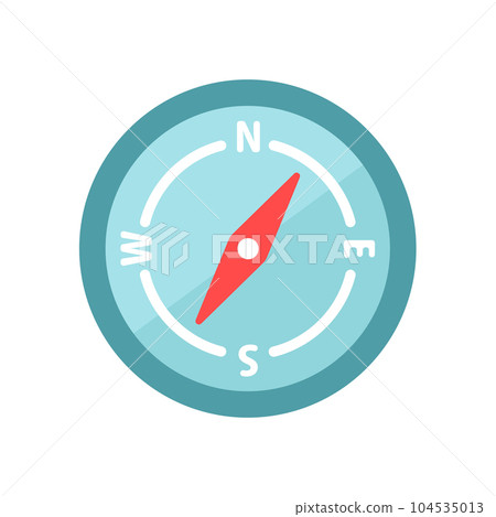 指南針/指南針矢量圖標說明 104535013