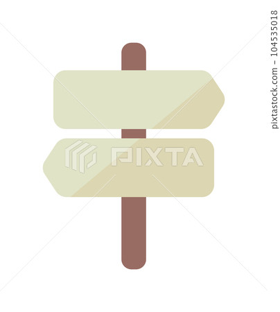 Signboard, billboard, signpost vector icon illustration Signboard, billboard, signpost vector icon illustration 104535018
