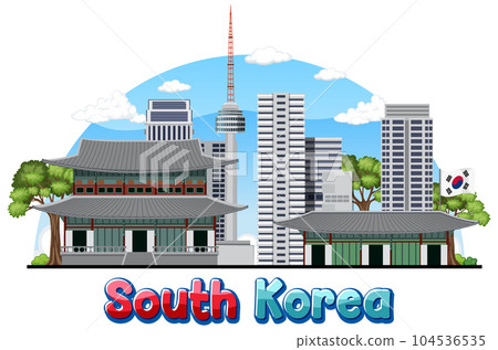 Korean element nation tradition symbol Korean element nation tradition symbol 104536535