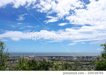Sagami Bay seen from the Komasan hiking course 104536705