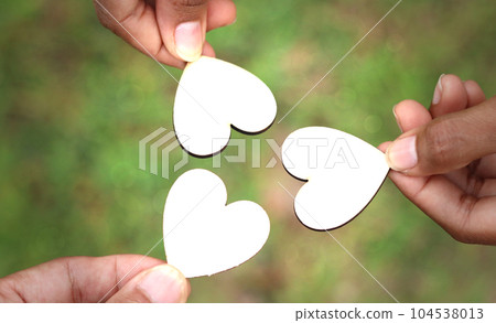 Teamwork and cooperation concept. Teamwork and cooperation concept. 104538013