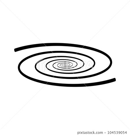 spiral icon vector spiral icon vector 104539054