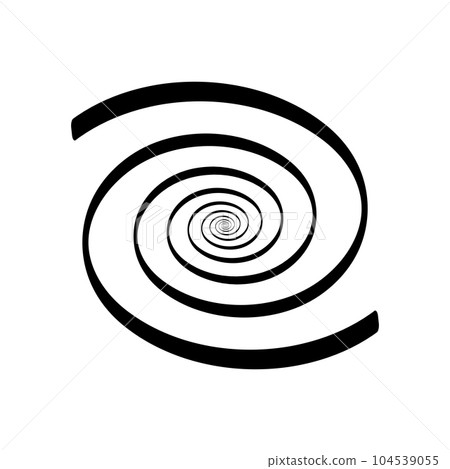 spiral icon vector spiral icon vector 104539055