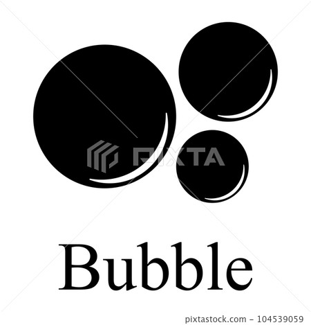 bubble icon vector bubble icon vector 104539059