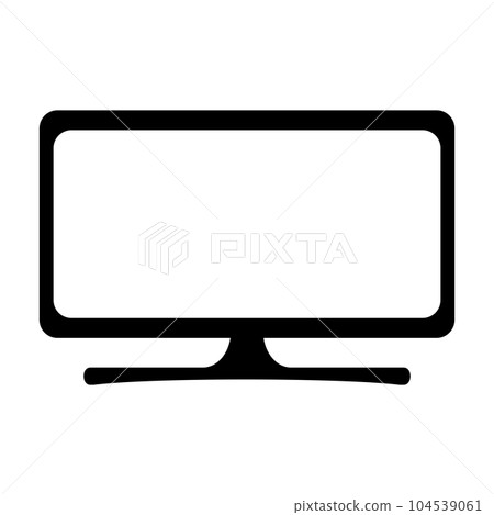television icon vector television icon vector 104539061