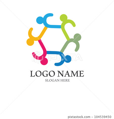 Community, network and social icon Community, network and social icon 104539450