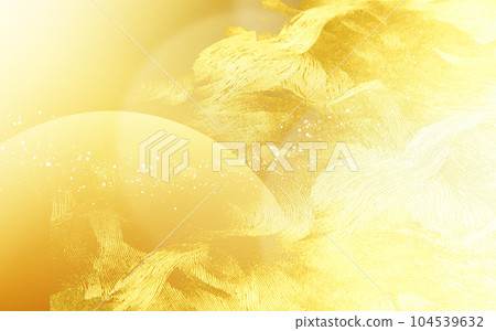 Golden wavy texture (close-up) abstract Golden wavy texture (close-up) abstract 104539632