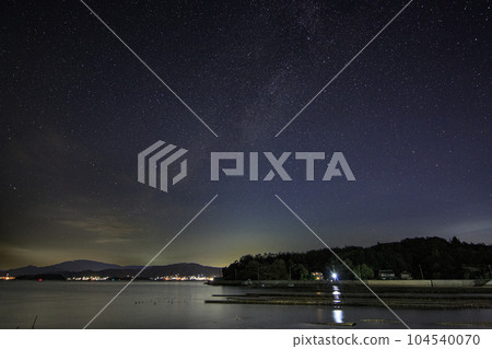 秋天的瀨戶內星空,夏天的西天三角 秋天的瀨戶內星空,夏天的西天三角 104540070