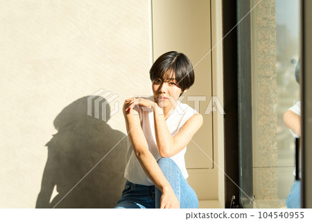 年輕的女士的肖像 104540955