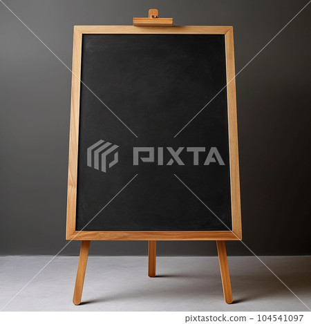 School board, sign board on black background	 104541097