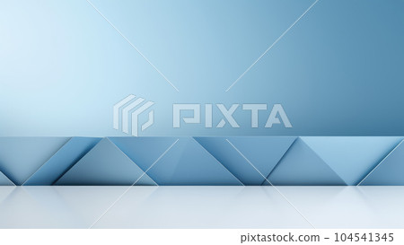 Simple Business Background with Space for Your Design in Minimalistic Style with Light Blue Tones 104541345