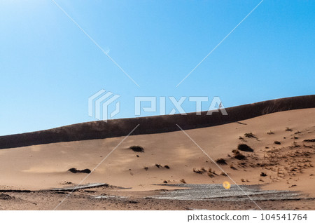 Barren landscape near Deadvlei and sossusvlei Barren landscape near Deadvlei and sossusvlei 104541764