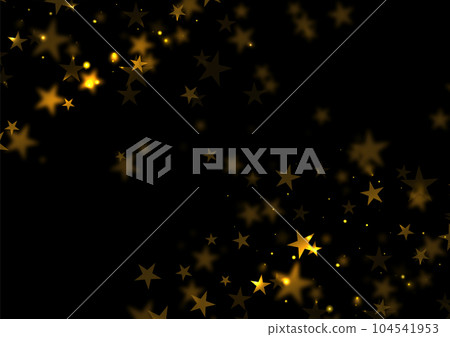 黑色背景與閃亮的星星 104541953