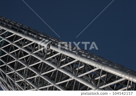 Structure of complex damping structure of skyscraper Structure of complex damping structure of skyscraper 104542157