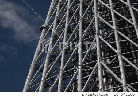 Structure of complex damping structure of skyscraper Structure of complex damping structure of skyscraper 104542160