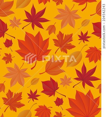 Autumn leaves pattern Autumn leaves pattern 104542243