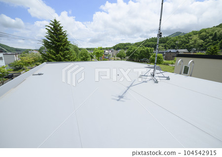 Completion of house renovation Roof after replacement Completion of house renovation Roof after replacement 104542915