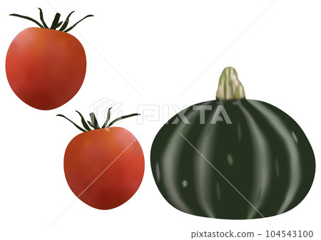 “南瓜”和“兩個櫻桃番茄” 104543100
