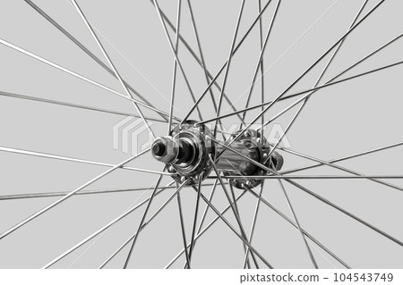 Bicycle wheel hub. Bicycle wheel hub. 104543749