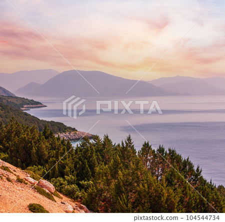 South cape of Lefkas island, Greece South cape of Lefkas island, Greece 104544734