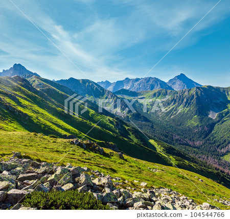 Summer Tatra Mountain, Poland Summer Tatra Mountain, Poland 104544766