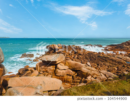 The Pink Granite Coast (Brittany, France). 104544900