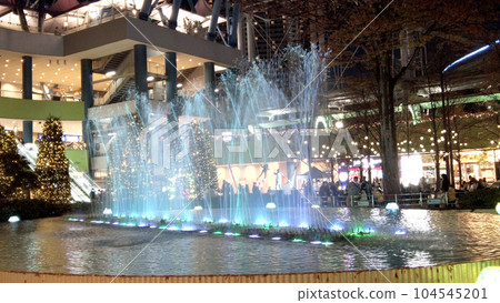 Tokyo Dome Fountain Illumination Tokyo Dome Fountain Illumination 104545201