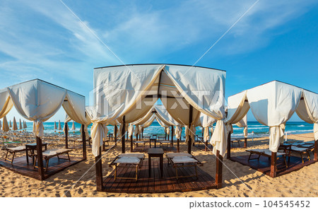 Beach Maldives of Salento, Pescoluse, Puglia, Italy Beach Maldives of Salento, Pescoluse, Puglia, Italy 104545452