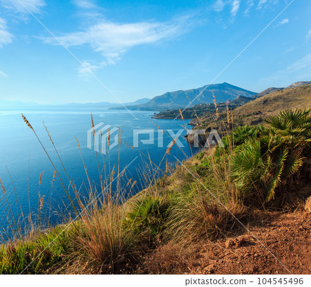 Zingaro sea coast, Sicily, Italy Zingaro sea coast, Sicily, Italy 104545496
