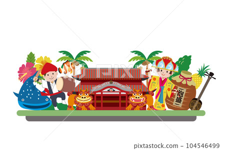 Okinawa travel, sightseeing spots, local gourmet 104546499