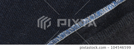 Black and grey jeans fabric textured background Black and grey jeans fabric textured background 104546599