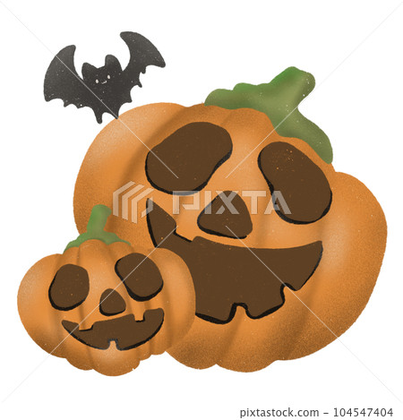 halloween illustration hand drawn cartoon style 104547404