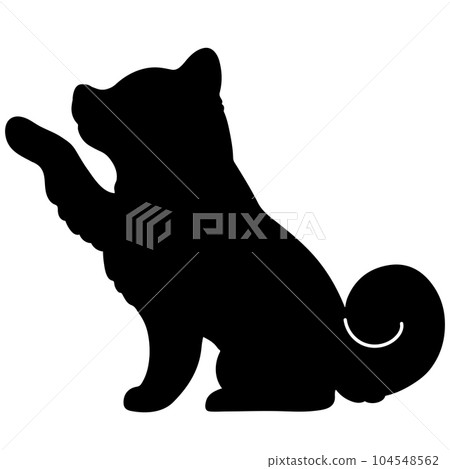 柴犬剪影 104548562