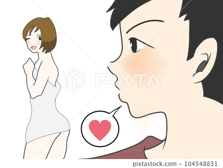 兩對可愛情侶插畫素材(一) 兩對可愛情侶插畫素材(一) 104548831