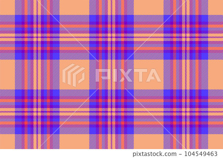 Plaid background, check seamless pattern. Vector fabric texture for textile print, wrapping paper, gift card or wallpaper. Plaid background, check seamless pattern. Vector fabric texture for textile print, wrapping paper, gift card or wallpaper. 104549463