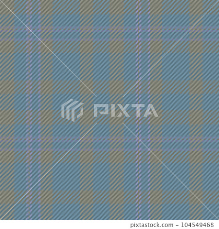 Seamless pattern of scottish tartan plaid. Repeatable background with check fabric texture. Vector backdrop striped textile print. 104549468