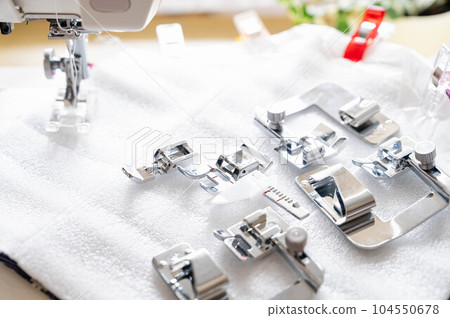 Various sewing machine pressers 104550678