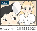 男女拍照插畫素材（二） 104551023