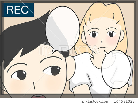 男女拍照插畫素材(二) 男女拍照插畫素材(二) 104551023