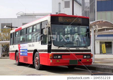Local bus Nanbu Bus that runs around Hachinohe City Local bus Nanbu Bus that runs around Hachinohe City 104551219