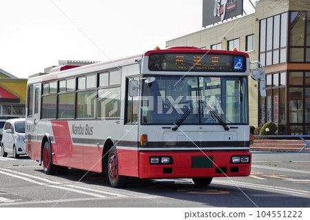 Local bus Nanbu Bus that runs around Hachinohe City Local bus Nanbu Bus that runs around Hachinohe City 104551222