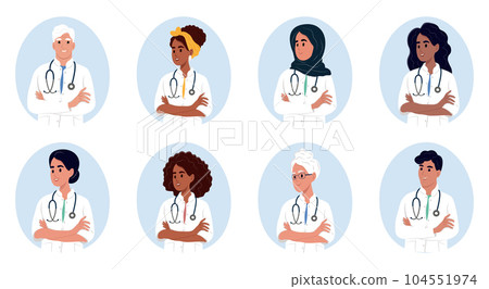 Breastfeeding illustration, mother feeding a baby with breast with nature and leaves background. Concept vector illustration in cartoon style. 104551974