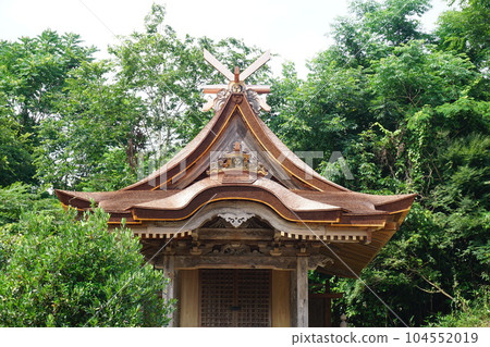 "Nakayama Shrine", a shrine in Ichinomiya, Tsuyama City, Okayama Prefecture: A large-scale repair completed in June 2023 (Important cultural property designated by the city) "Nakayama Shrine", a shrine in Ichinomiya, Tsuyama City, Okayama Prefecture: A large-scale repair completed in June 2023 (Important cultural property designated by the city) 104552019