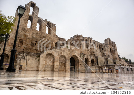 Odeon of Herodes Atticus, Acropolis, Athens Greece Odeon of Herodes Atticus, Acropolis, Athens Greece 104552516