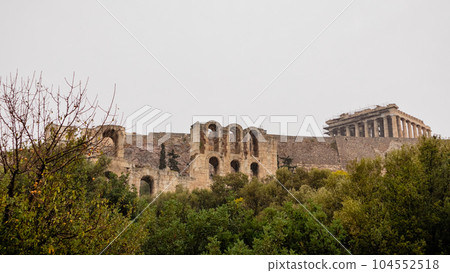 Odeon of Herodes Atticus, Acropolis, Athens Greece Odeon of Herodes Atticus, Acropolis, Athens Greece 104552518
