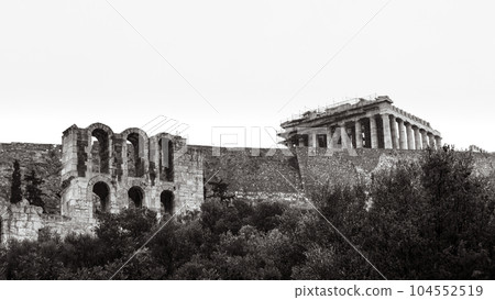 Odeon of Herodes Atticus, Acropolis, Athens Greece Odeon of Herodes Atticus, Acropolis, Athens Greece 104552519