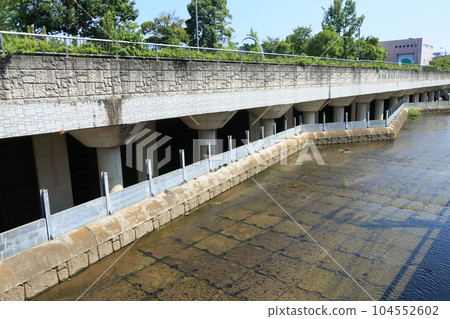 白子川備國橋下游水庫進水洪水對策防災設施 104552602