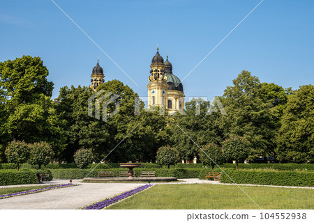 The Theatine Church of St. Cajetan in Munich, Germany The Theatine Church of St. Cajetan in Munich, Germany 104552938